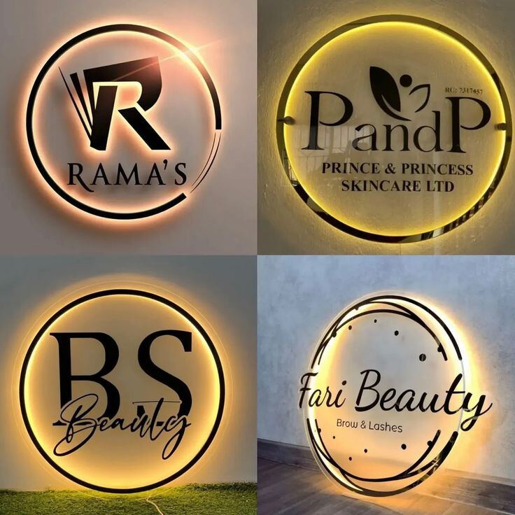 Logos lumineux sur mesure